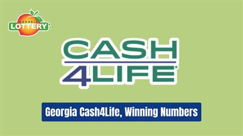 georgia winning numbers|cash 4 life winning numbers georgia.